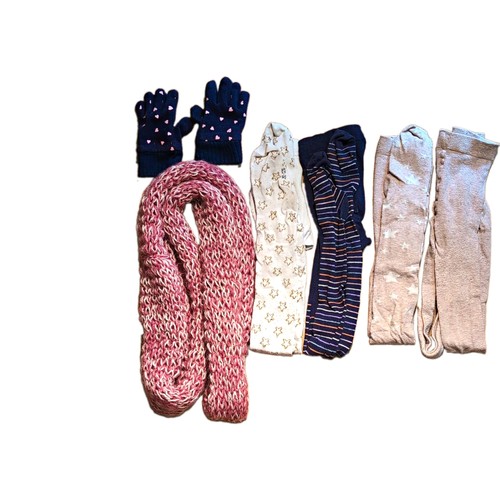 Mädchen winter set strick - winter-set,