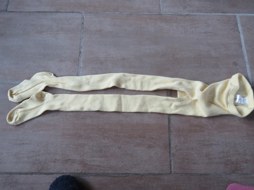Strumpfhose hellgelb unigr - strumpfhose,