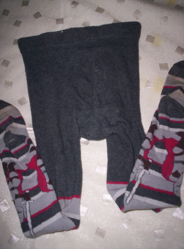 Tolle strumpfhose grau mit - tolle,