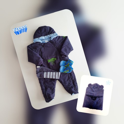 Baby schneeoverall - ♥️,