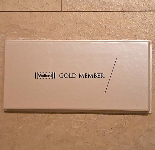 Wolford gold member damen - gold,