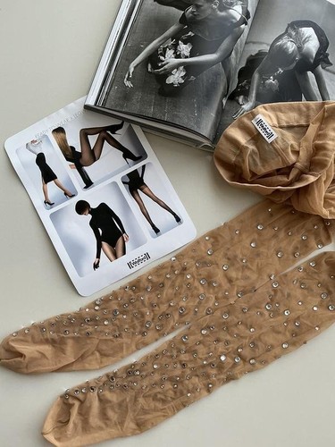 Women wolford tights - tights, beige